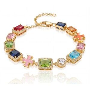 Multi colored gemstone Bracelet